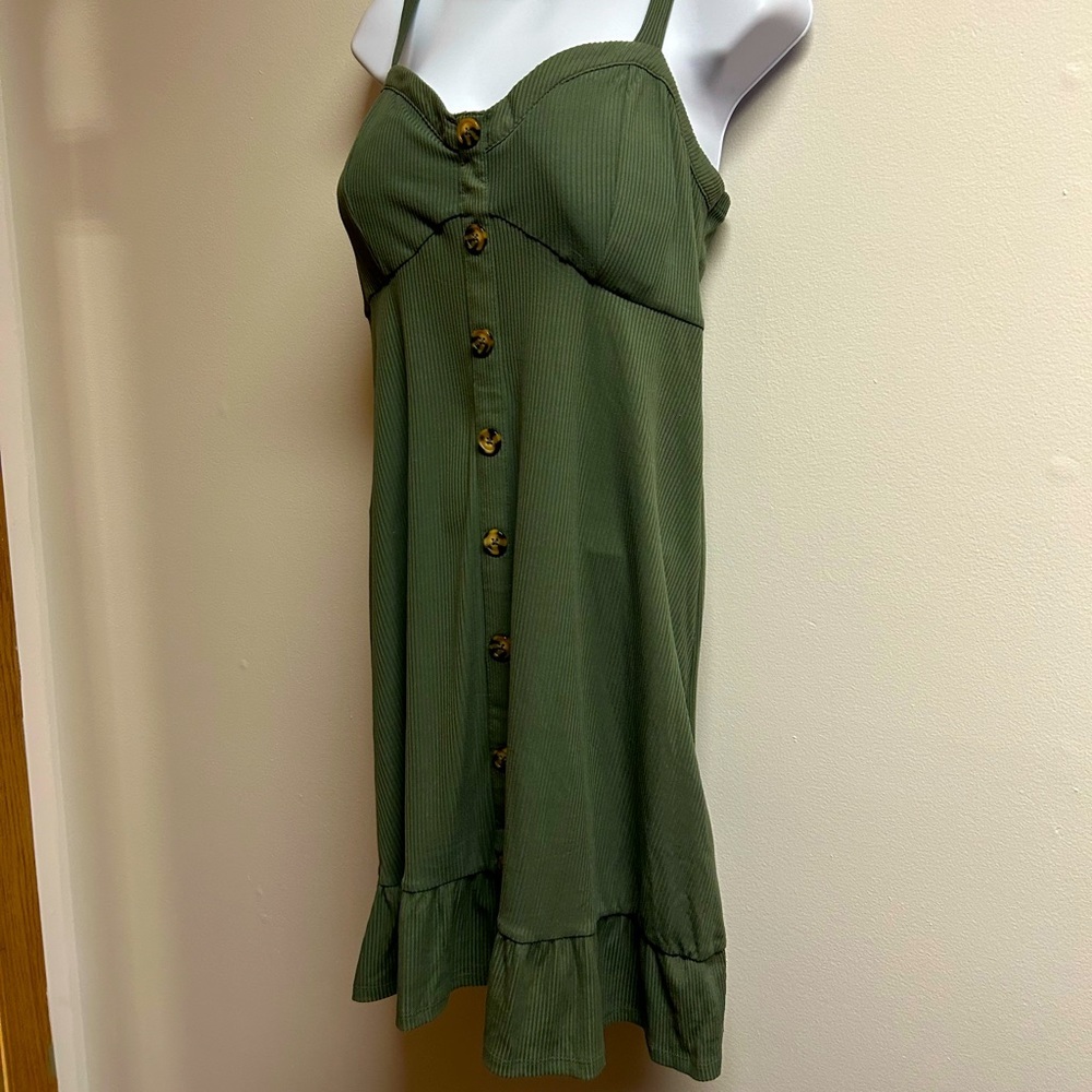 Army Green Dress 💚 BNWOT
